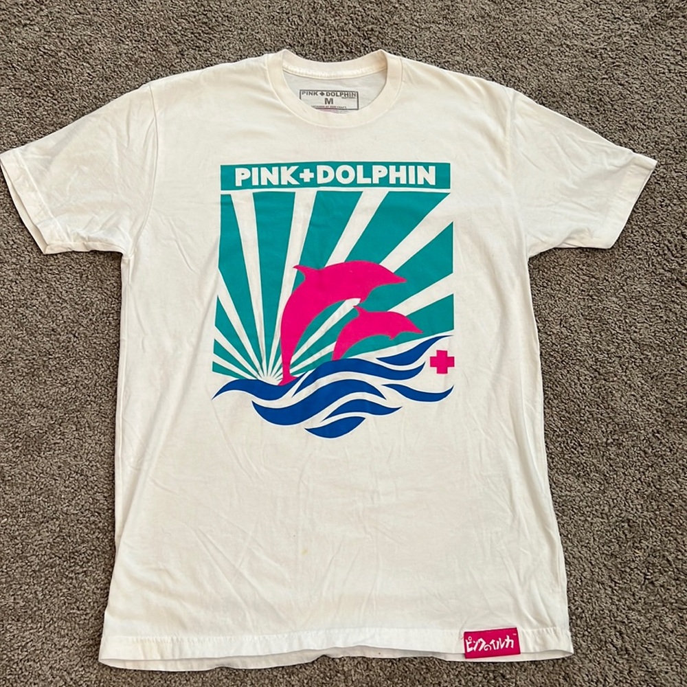 Pink dolphin T-shirt size Medium